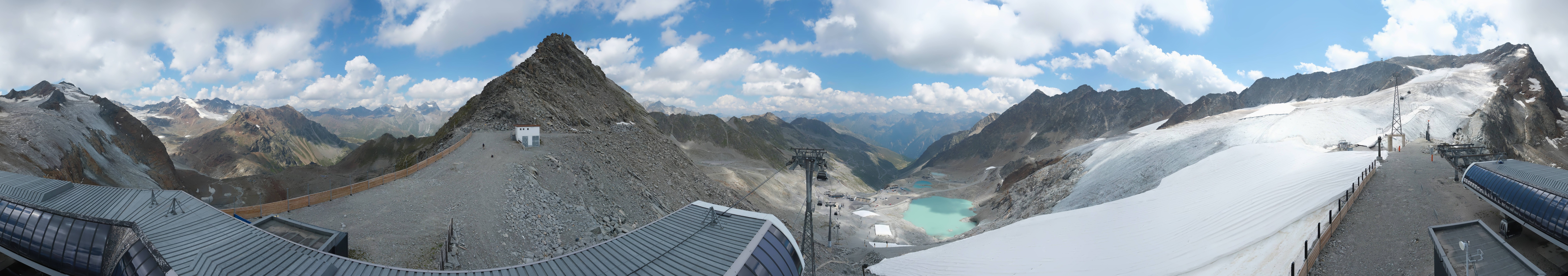 Archiv Foto Webcam Schwarze Schneid / Rettenbachgletscher