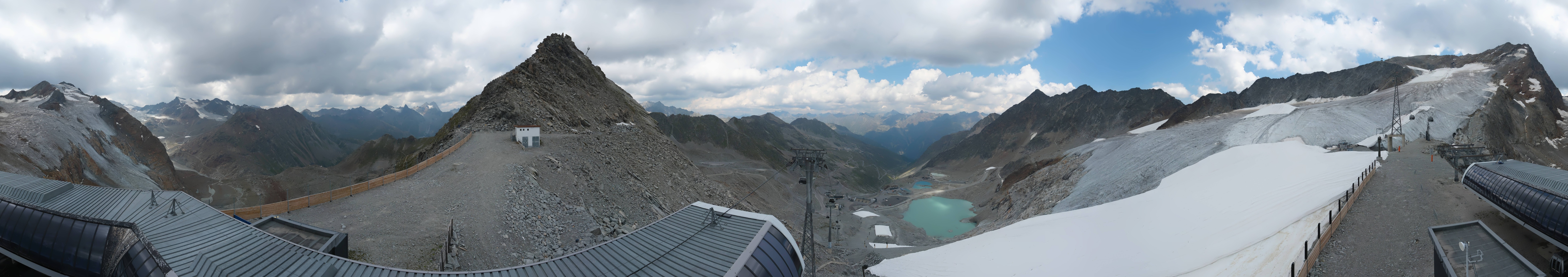 Archiv Foto Webcam Schwarze Schneid / Rettenbachgletscher