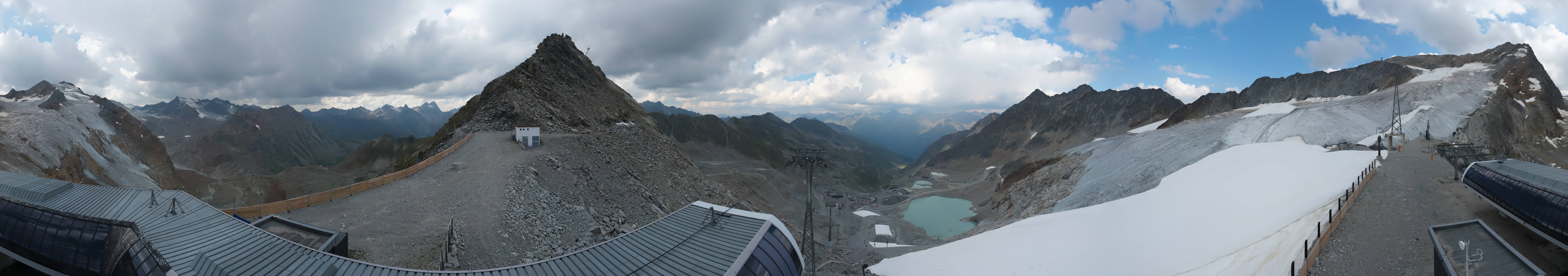 Archiv Foto Webcam Schwarze Schneid / Rettenbachgletscher