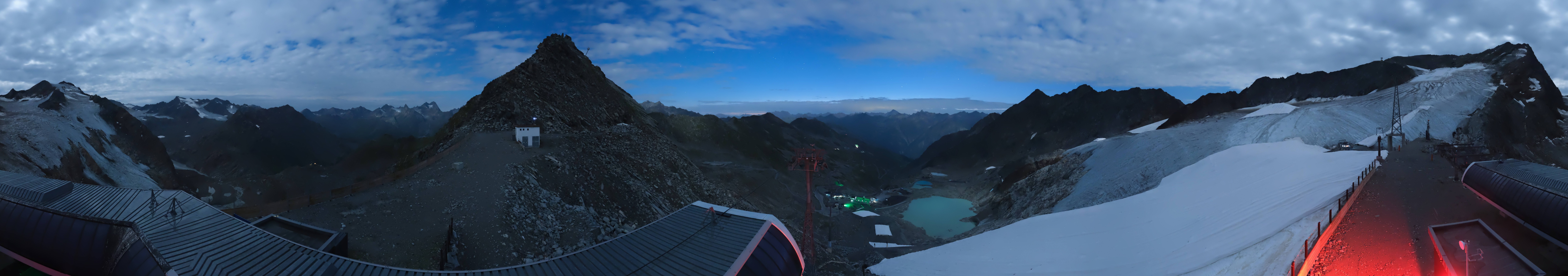Archiv Foto Webcam Schwarze Schneid / Rettenbachgletscher