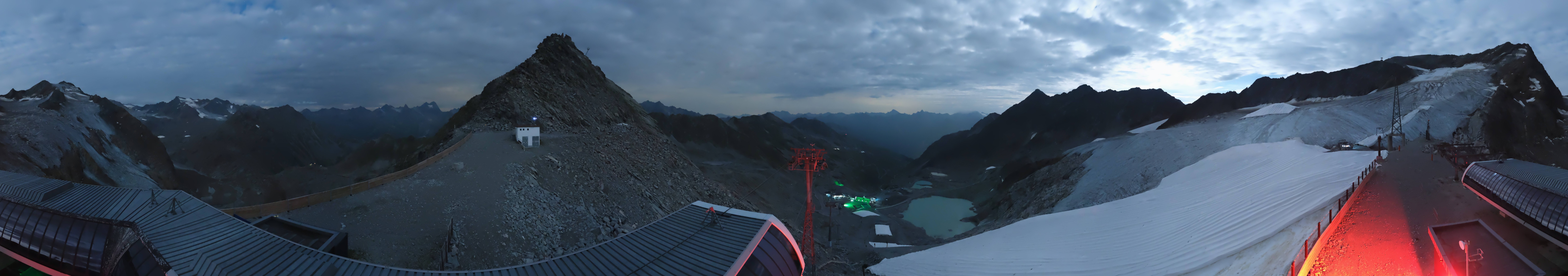 Archiv Foto Webcam Schwarze Schneid / Rettenbachgletscher