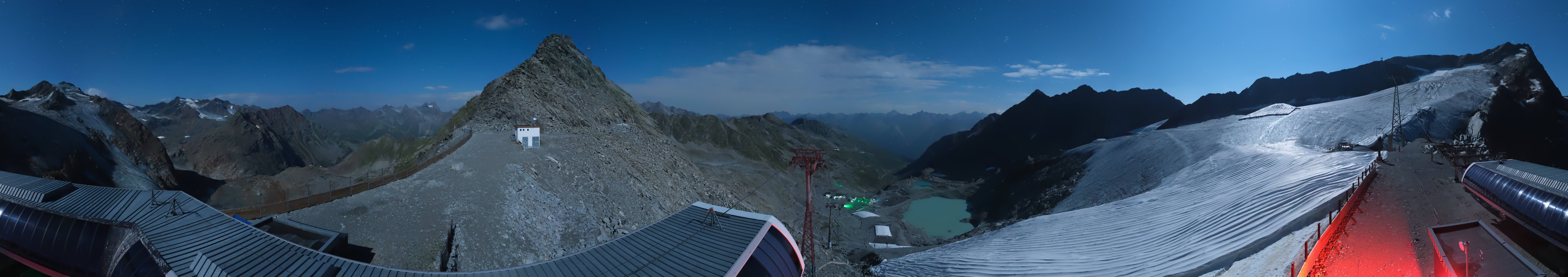 Archiv Foto Webcam Schwarze Schneid / Rettenbachgletscher
