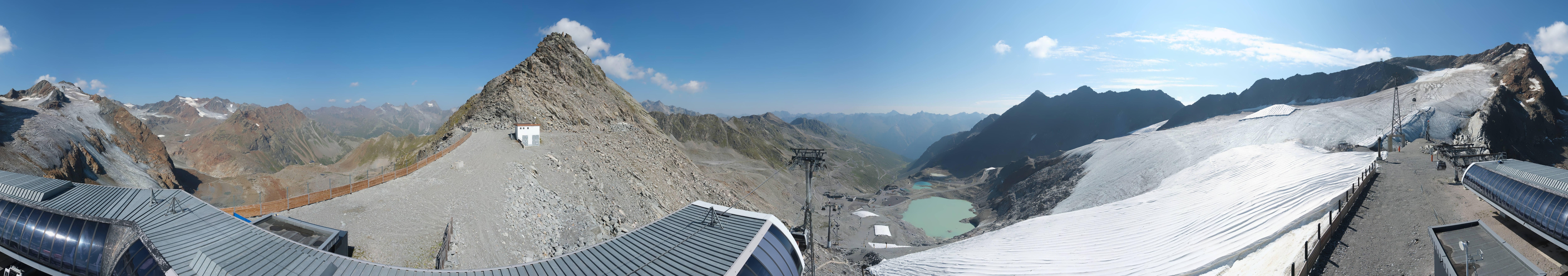 Archiv Foto Webcam Schwarze Schneid / Rettenbachgletscher