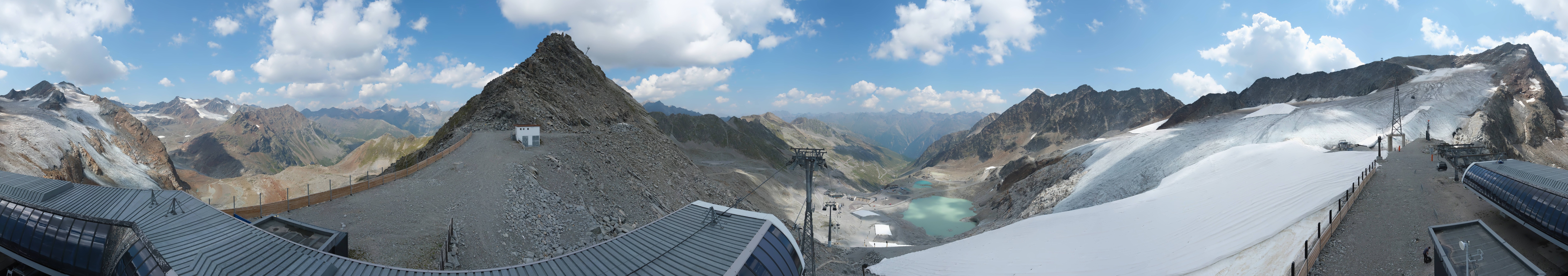 Archiv Foto Webcam Schwarze Schneid / Rettenbachgletscher