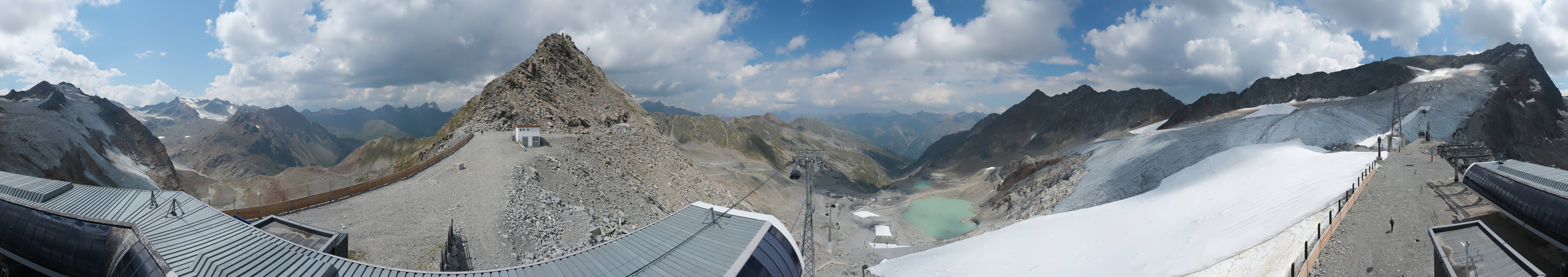 Archiv Foto Webcam Schwarze Schneid / Rettenbachgletscher
