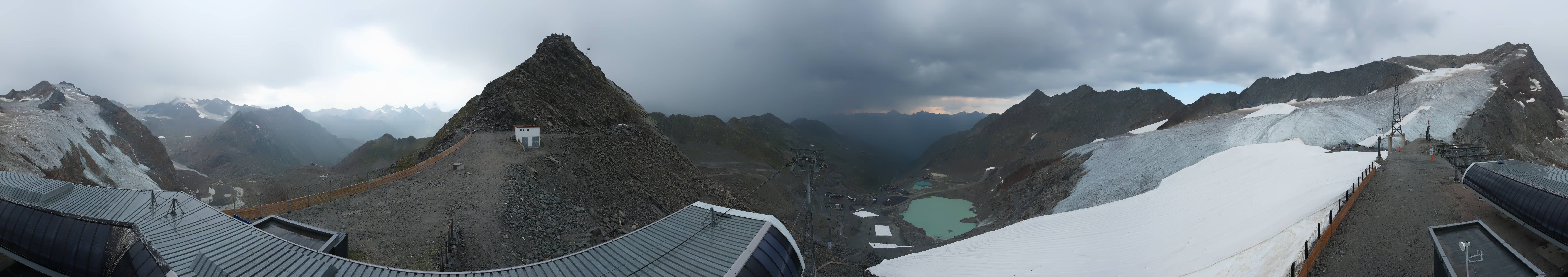 Archiv Foto Webcam Schwarze Schneid / Rettenbachgletscher