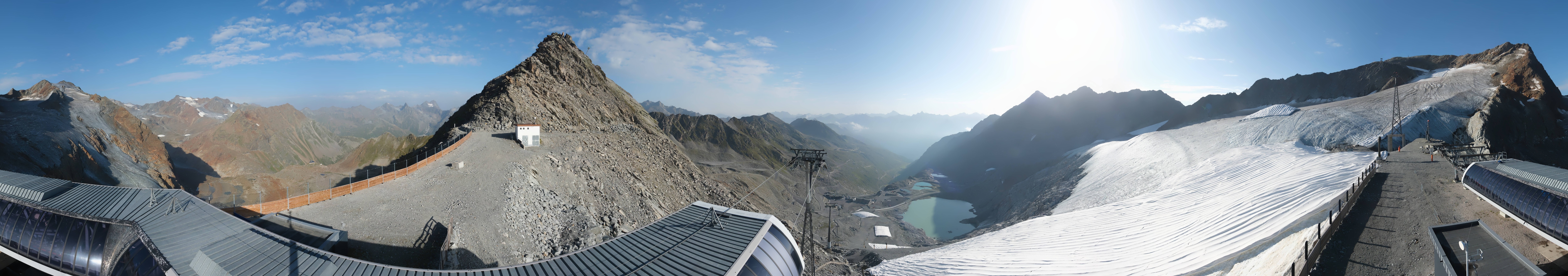Archiv Foto Webcam Schwarze Schneid / Rettenbachgletscher
