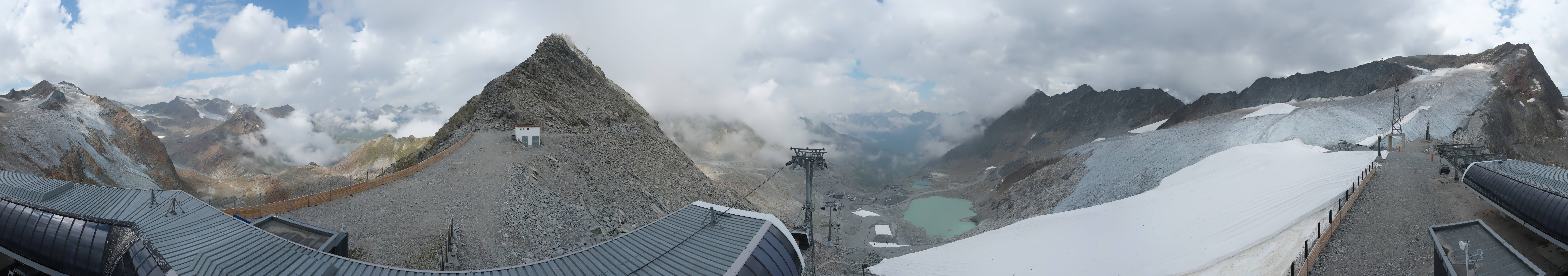 Archiv Foto Webcam Schwarze Schneid / Rettenbachgletscher