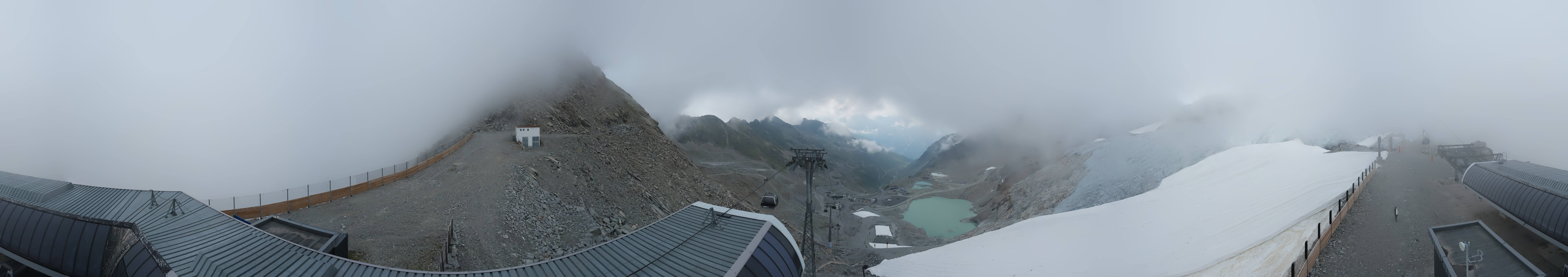 Archiv Foto Webcam Schwarze Schneid / Rettenbachgletscher