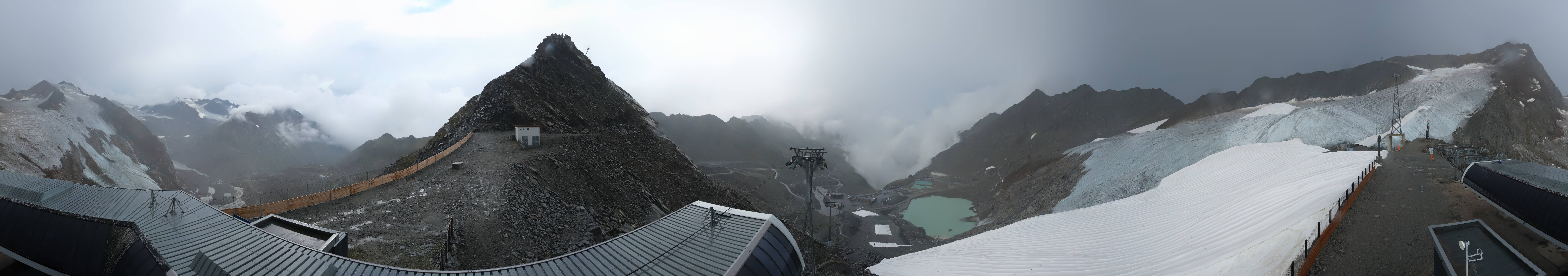 Archiv Foto Webcam Schwarze Schneid / Rettenbachgletscher