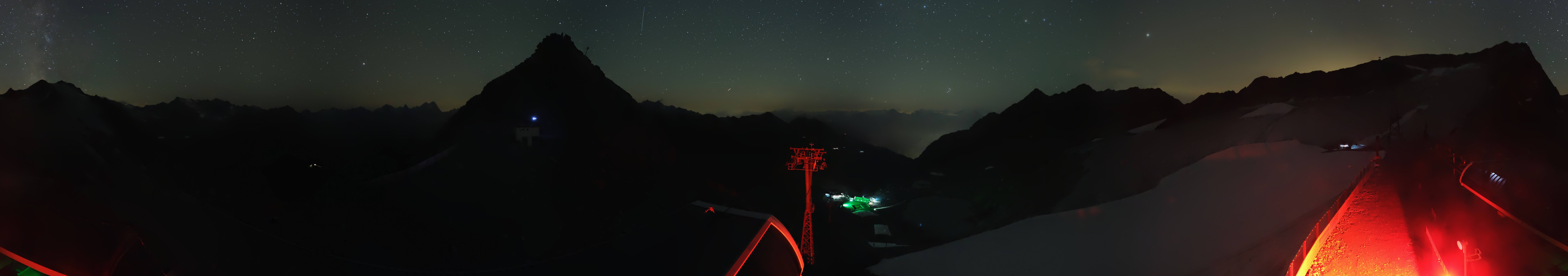 Archiv Foto Webcam Schwarze Schneid / Rettenbachgletscher