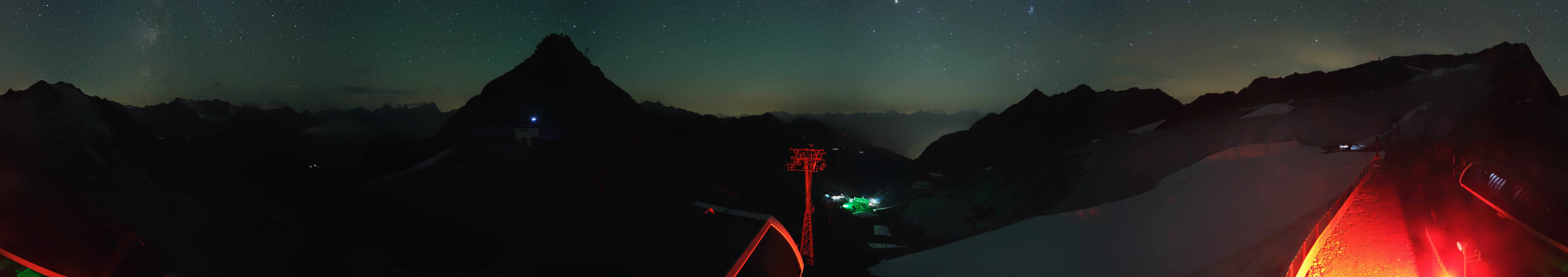 Archiv Foto Webcam Schwarze Schneid / Rettenbachgletscher