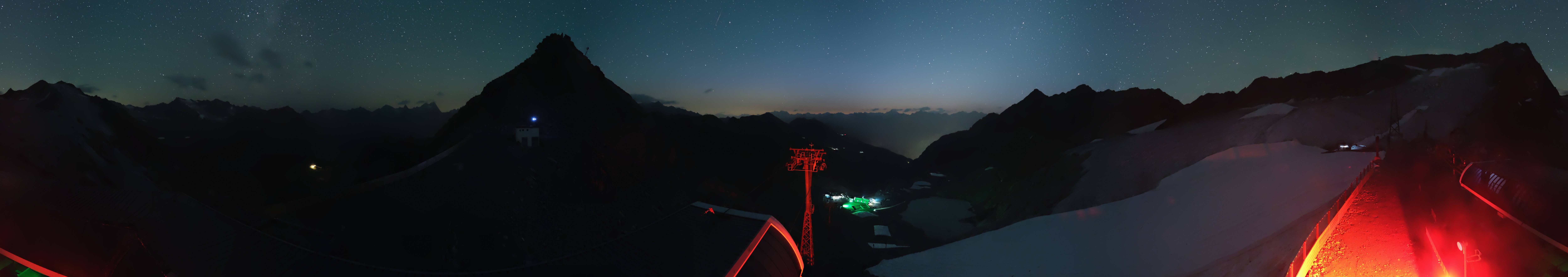 Archiv Foto Webcam Schwarze Schneid / Rettenbachgletscher