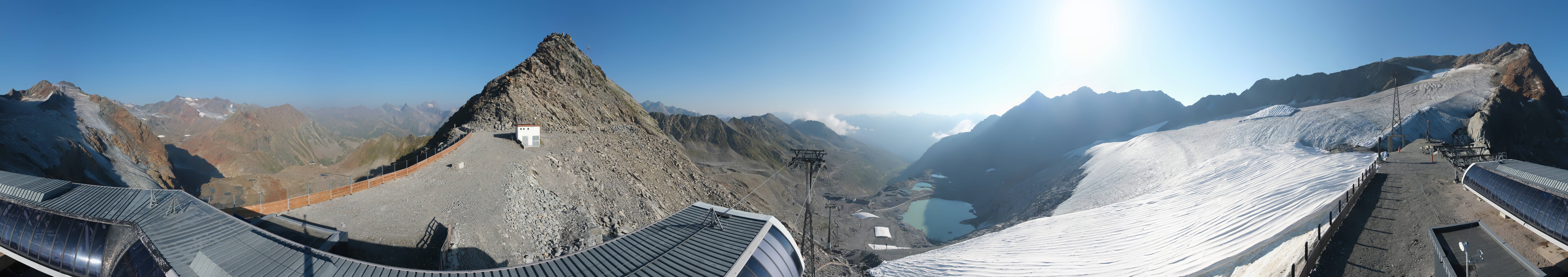 Archived image Webcam Rettenbach Glacier Sölden