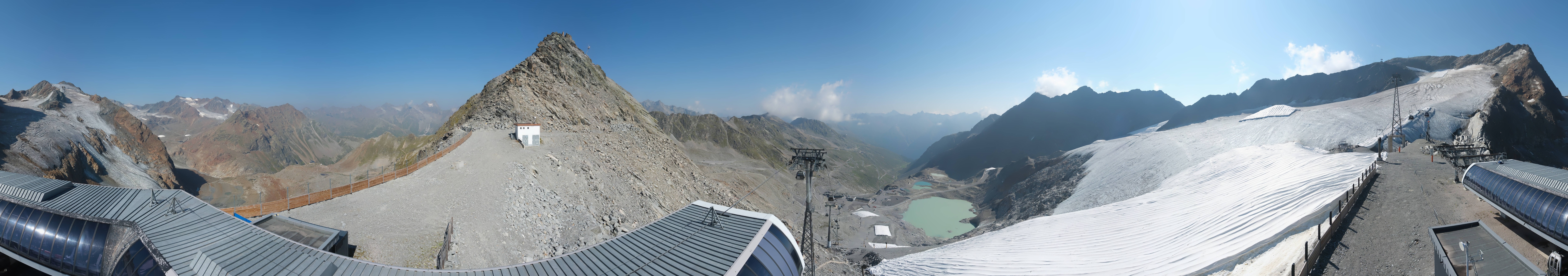 Archived image Webcam Rettenbach Glacier Sölden