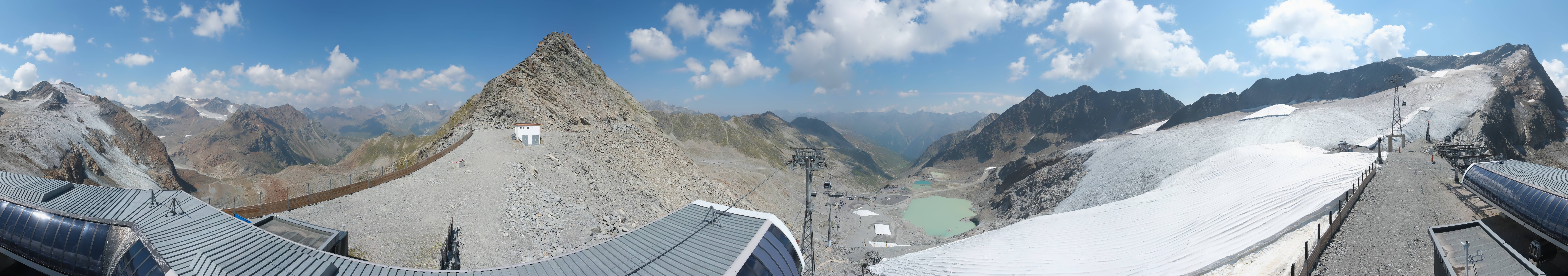 Archived image Webcam Rettenbach Glacier Sölden
