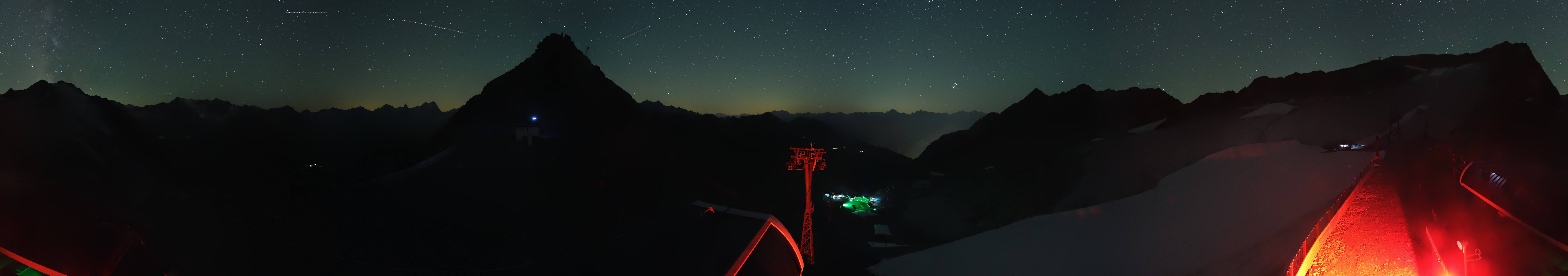 Archiv Foto Webcam Schwarze Schneid / Rettenbachgletscher