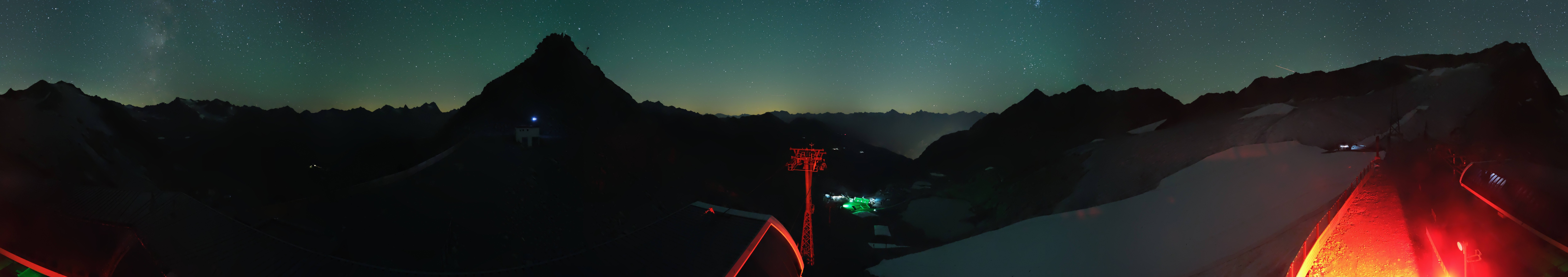 Archiv Foto Webcam Schwarze Schneid / Rettenbachgletscher