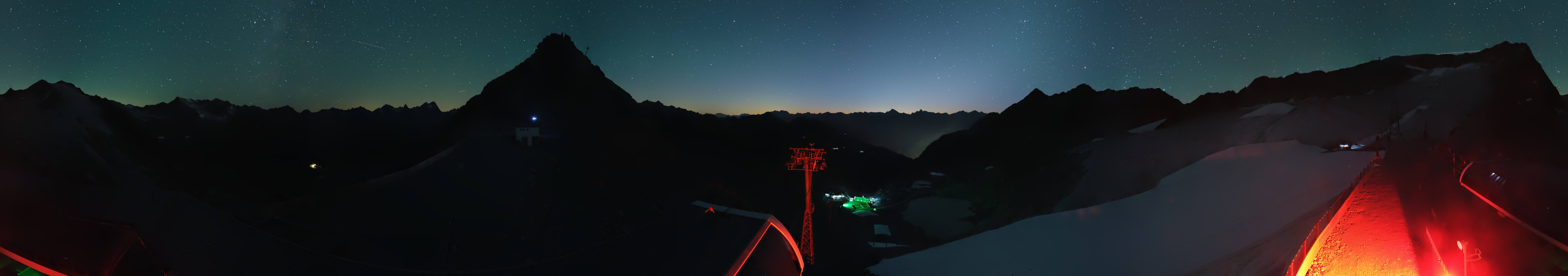 Archiv Foto Webcam Schwarze Schneid / Rettenbachgletscher