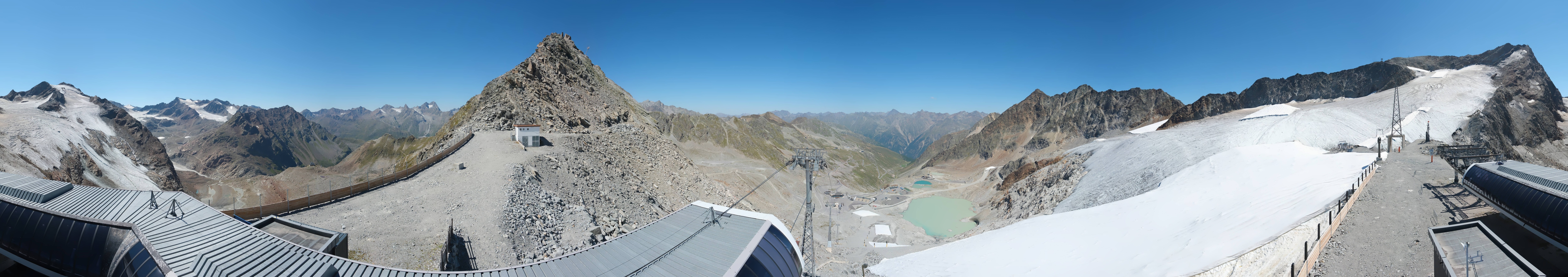 Archiv Foto Webcam Schwarze Schneid / Rettenbachgletscher