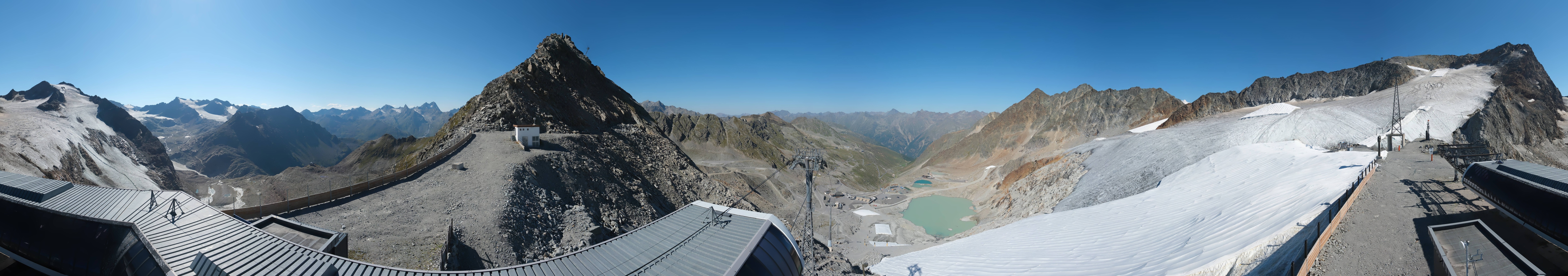 Archiv Foto Webcam Schwarze Schneid / Rettenbachgletscher