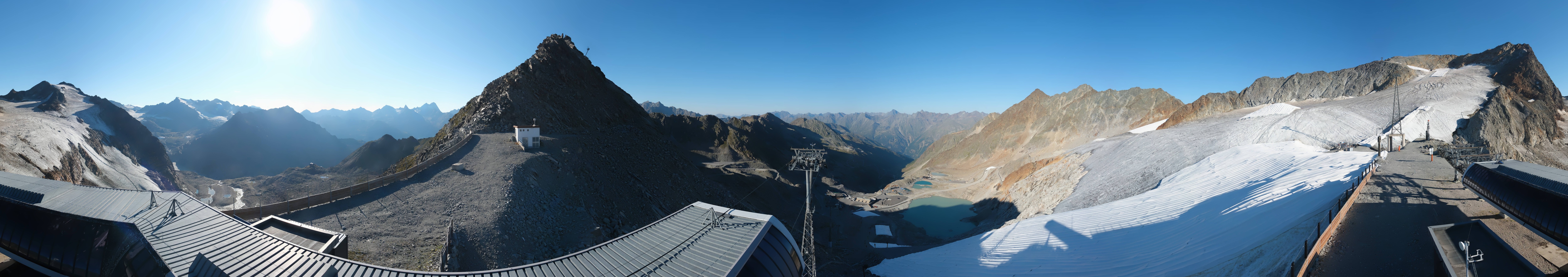 Archiv Foto Webcam Schwarze Schneid / Rettenbachgletscher