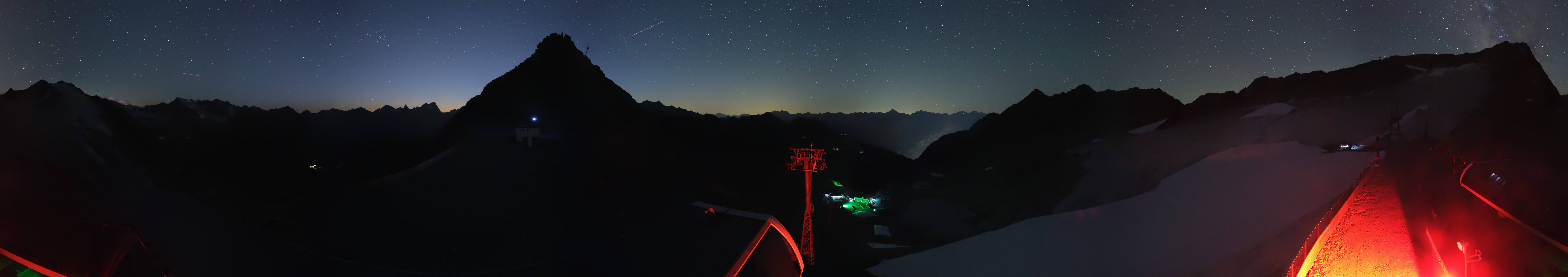 Archiv Foto Webcam Schwarze Schneid / Rettenbachgletscher