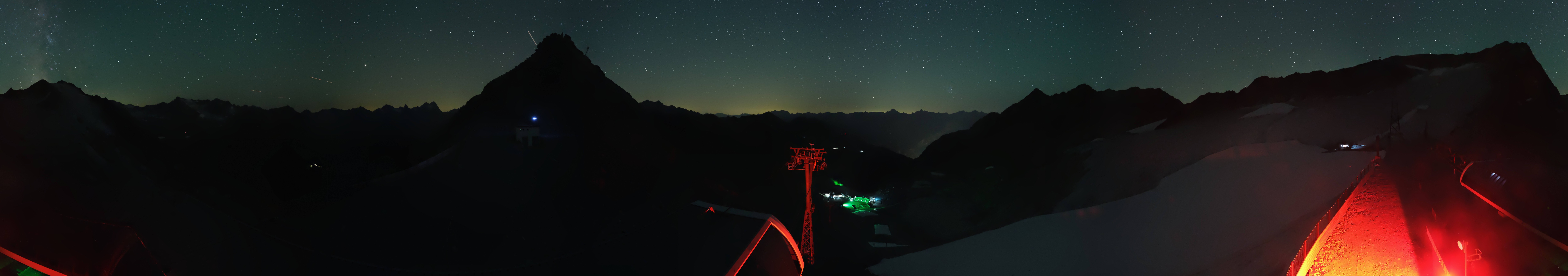 Archiv Foto Webcam Schwarze Schneid / Rettenbachgletscher