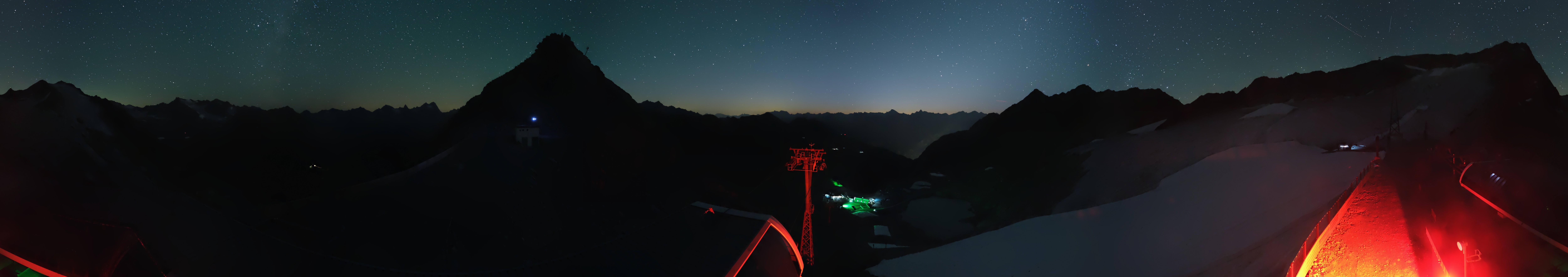 Archiv Foto Webcam Schwarze Schneid / Rettenbachgletscher