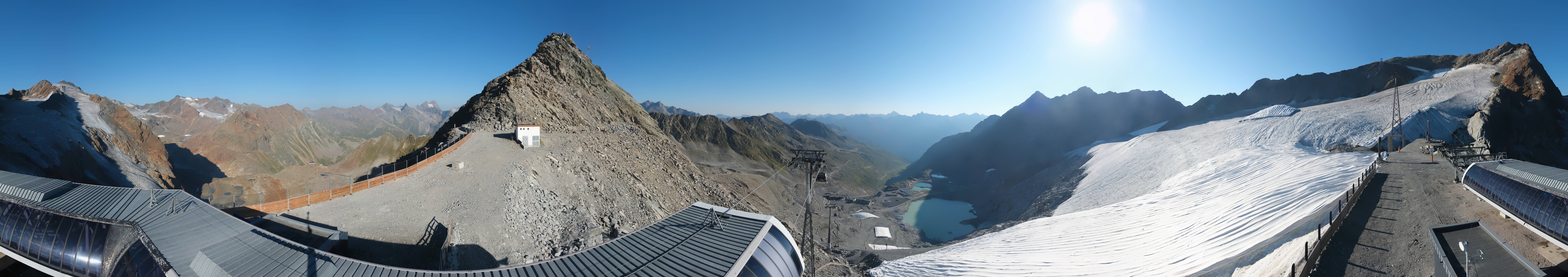 Archiv Foto Webcam Schwarze Schneid / Rettenbachgletscher