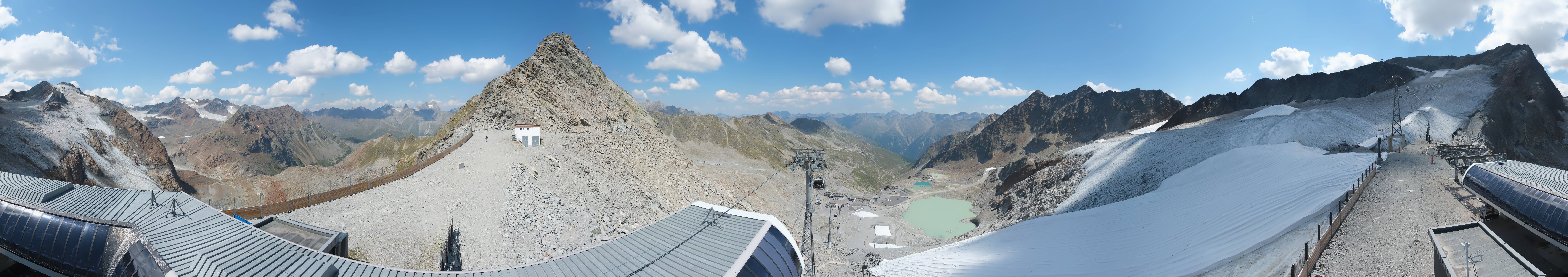 Archiv Foto Webcam Schwarze Schneid / Rettenbachgletscher