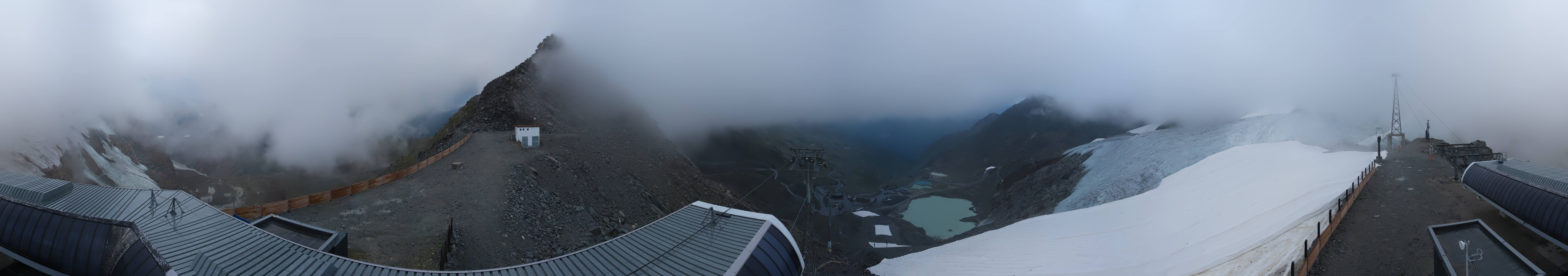 Archived image Webcam Rettenbach Glacier Sölden