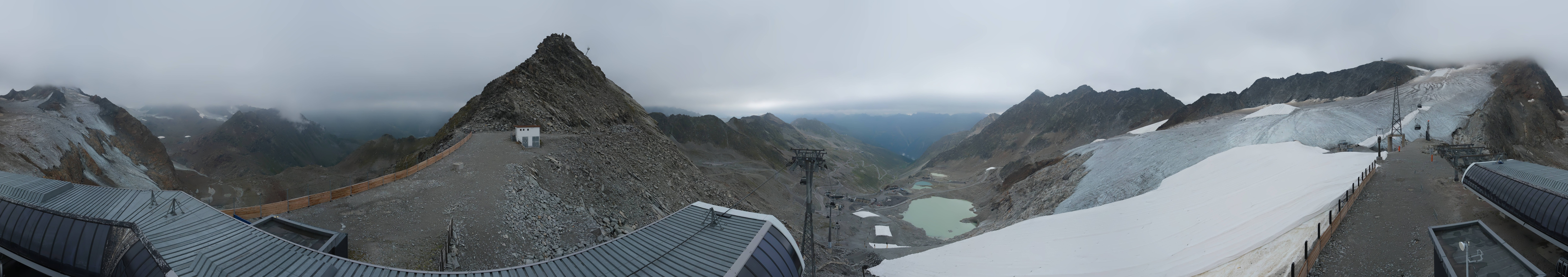 Archived image Webcam Rettenbach Glacier Sölden