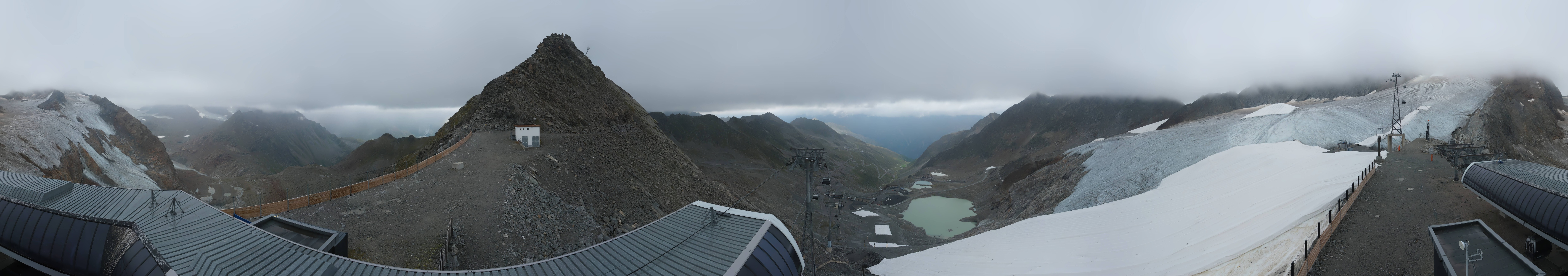 Archived image Webcam Rettenbach Glacier Sölden