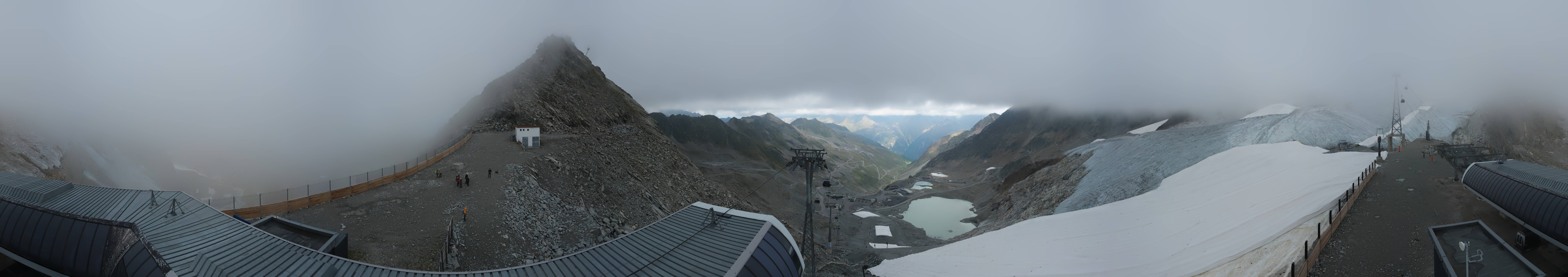 Archived image Webcam Rettenbach Glacier Sölden