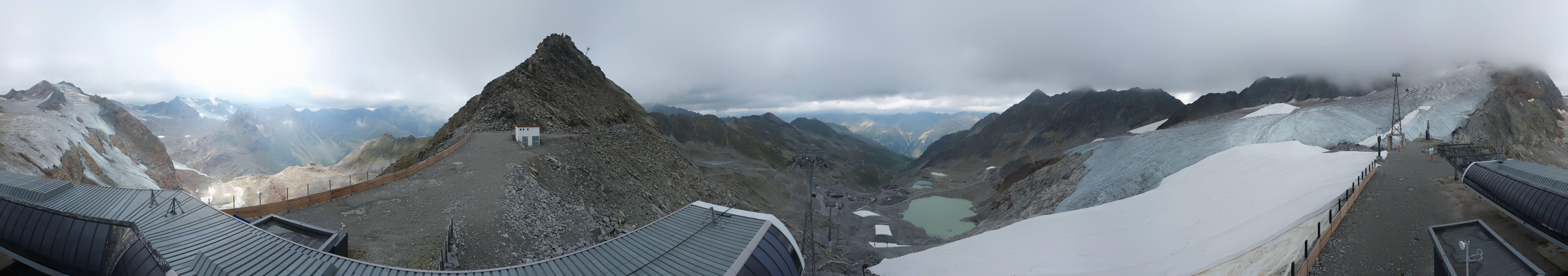 Archiv Foto Webcam Schwarze Schneid / Rettenbachgletscher