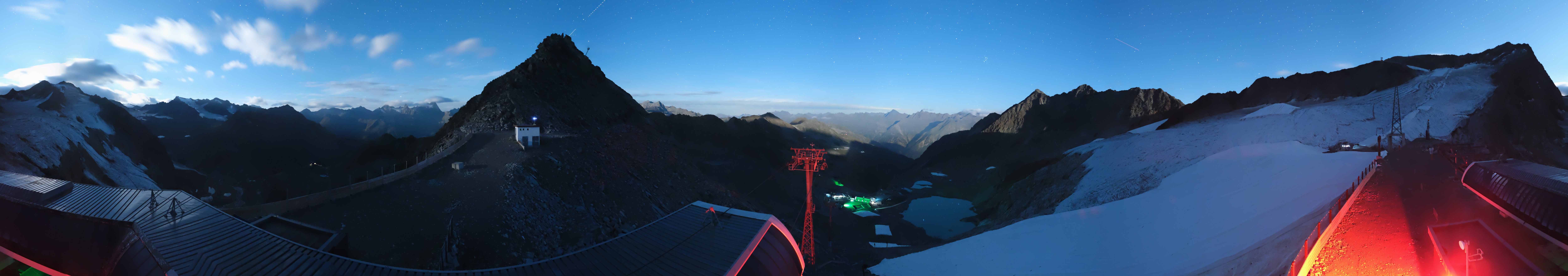 Archiv Foto Webcam Schwarze Schneid / Rettenbachgletscher