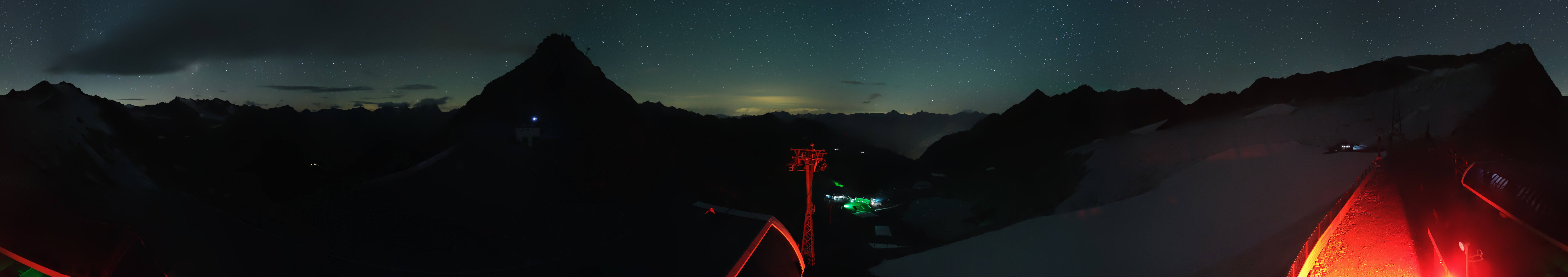 Archiv Foto Webcam Schwarze Schneid / Rettenbachgletscher