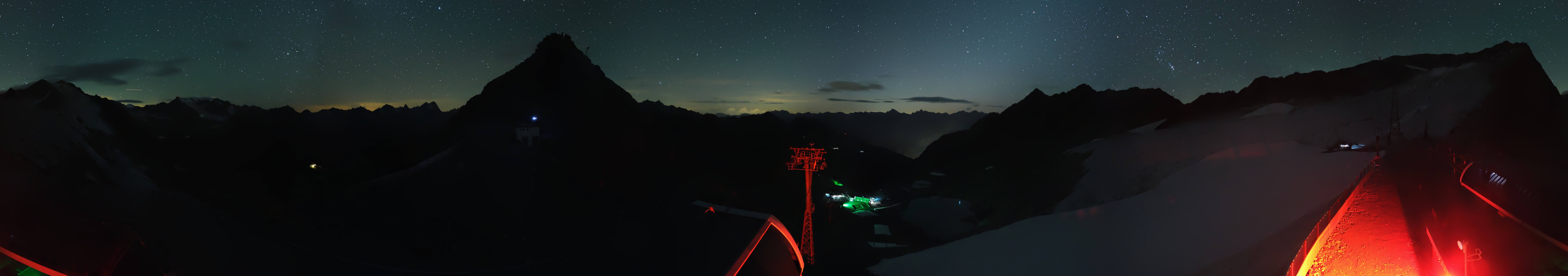 Archiv Foto Webcam Schwarze Schneid / Rettenbachgletscher