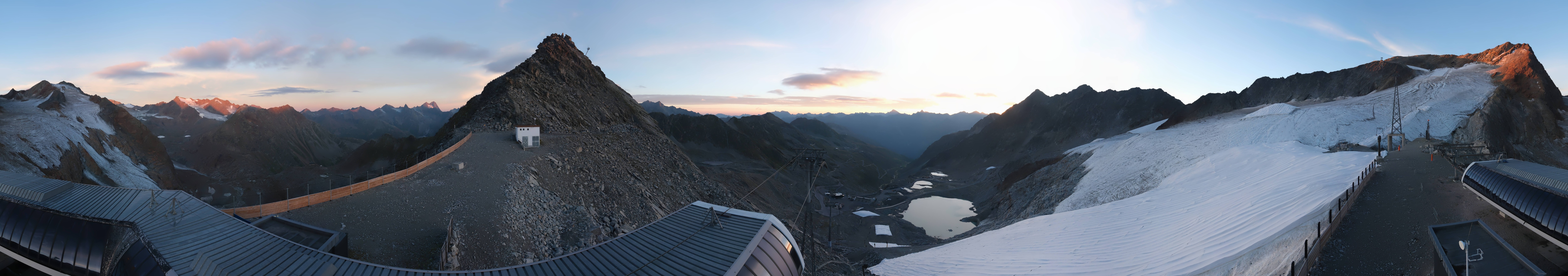 Archiv Foto Webcam Schwarze Schneid / Rettenbachgletscher