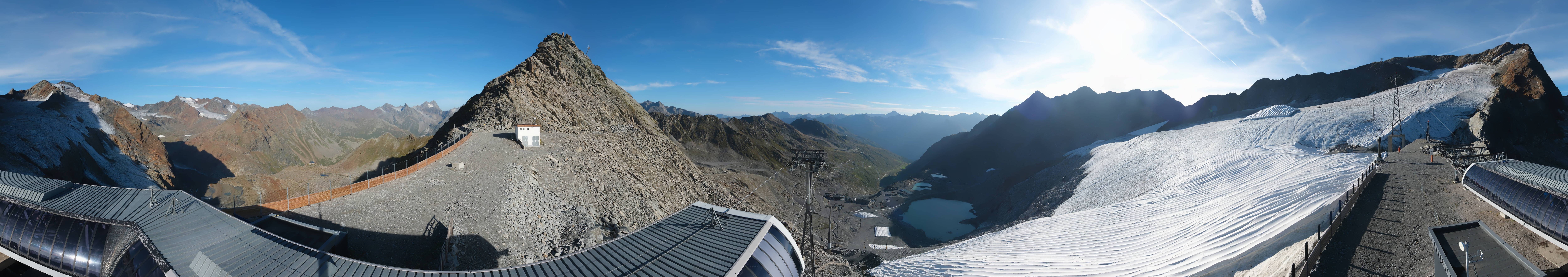 Archiv Foto Webcam Schwarze Schneid / Rettenbachgletscher