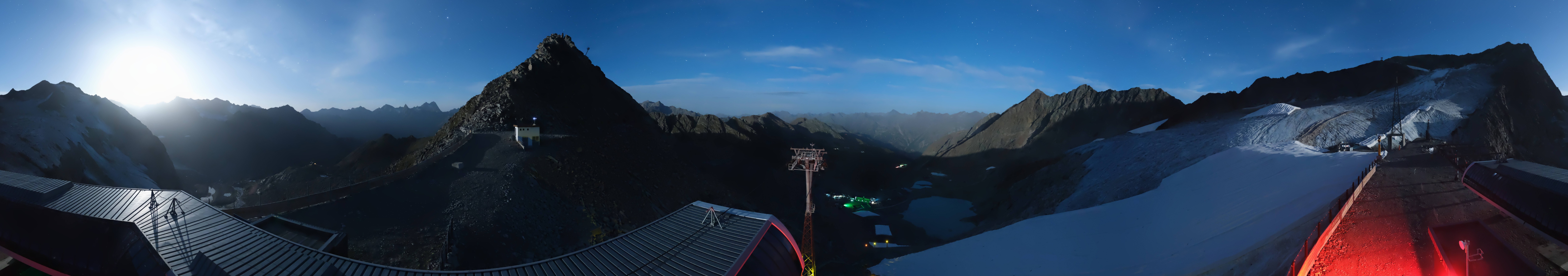 Archiv Foto Webcam Schwarze Schneid / Rettenbachgletscher