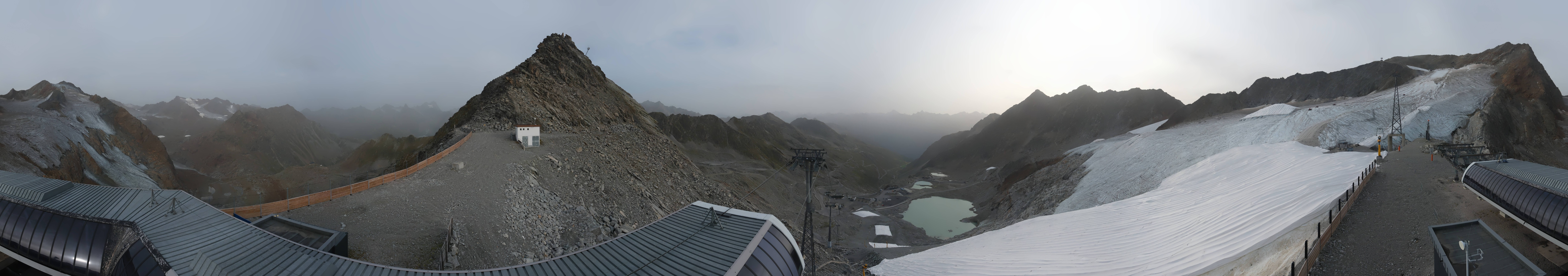 Archiv Foto Webcam Schwarze Schneid / Rettenbachgletscher