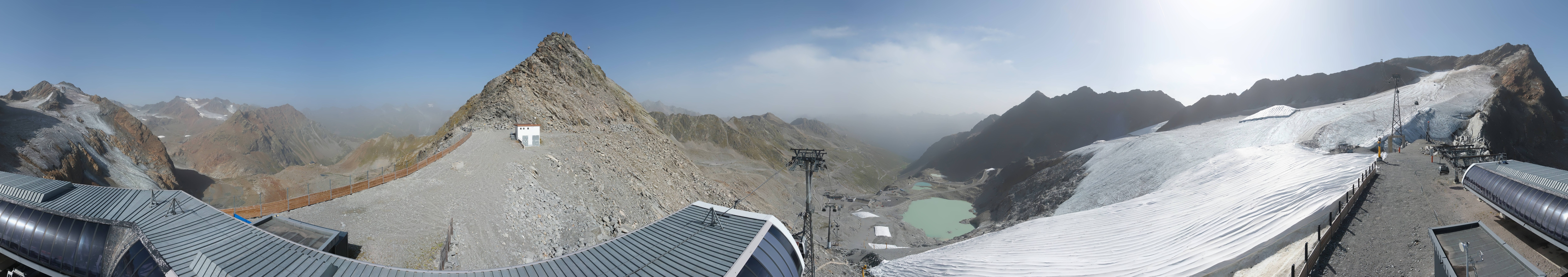Archiv Foto Webcam Schwarze Schneid / Rettenbachgletscher