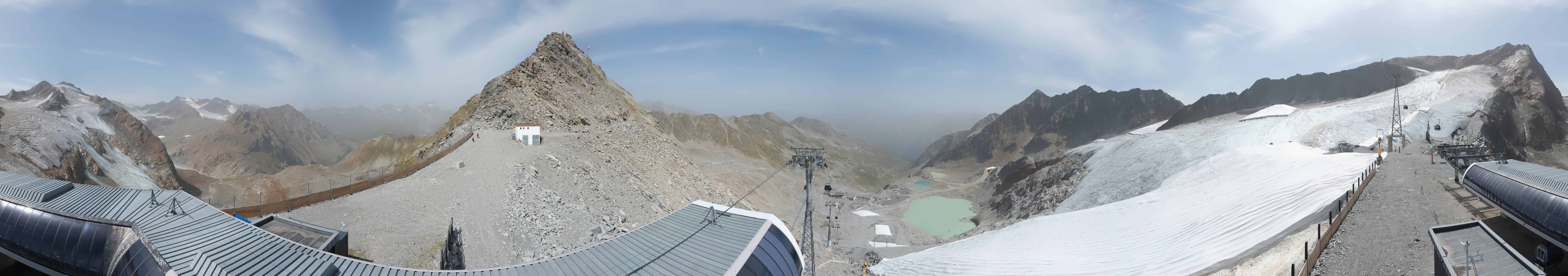 Archiv Foto Webcam Schwarze Schneid / Rettenbachgletscher