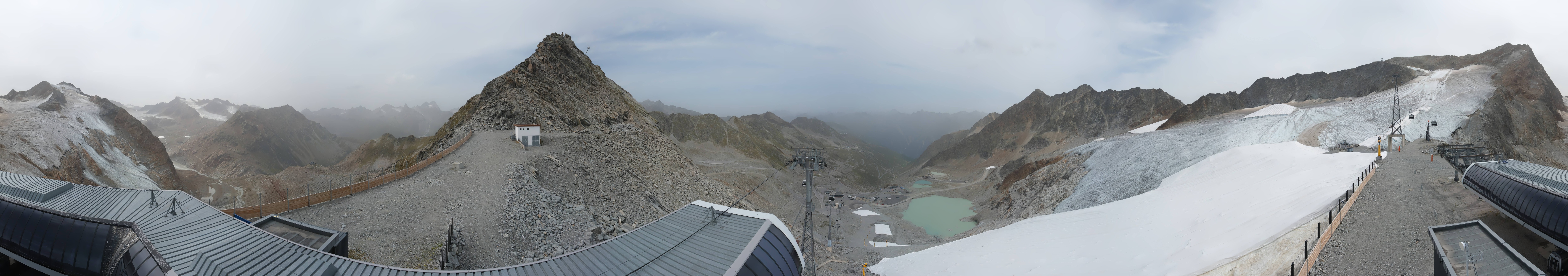 Archiv Foto Webcam Schwarze Schneid / Rettenbachgletscher