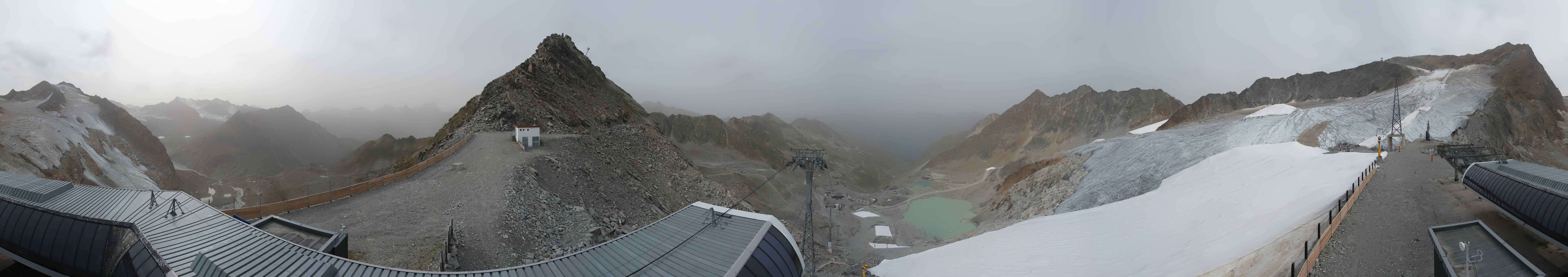 Archiv Foto Webcam Schwarze Schneid / Rettenbachgletscher