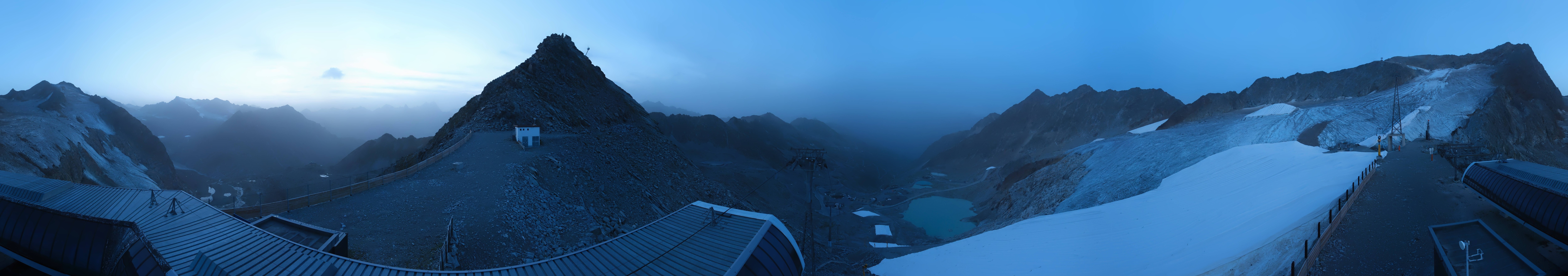 Archiv Foto Webcam Schwarze Schneid / Rettenbachgletscher