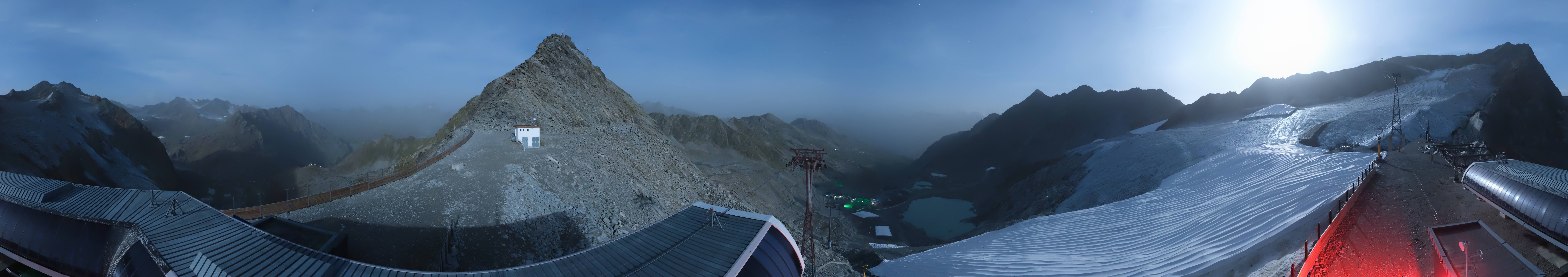Archiv Foto Webcam Schwarze Schneid / Rettenbachgletscher