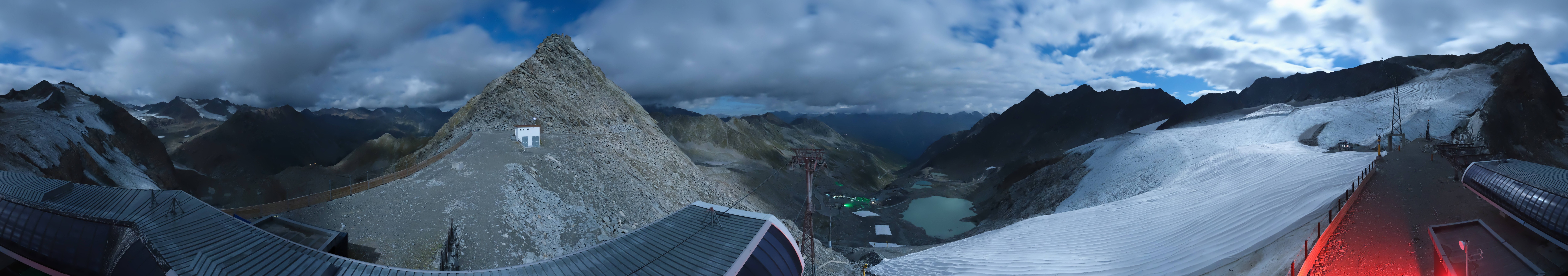 Archived image Webcam Rettenbach Glacier Sölden